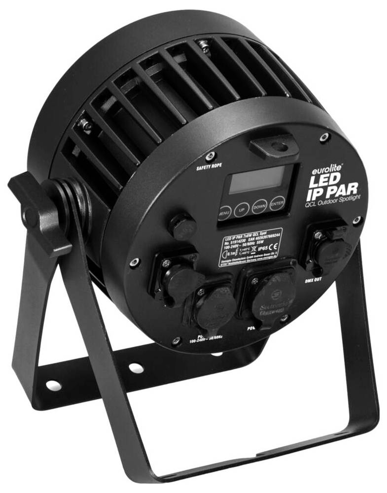 Eurolite IP PAR 7x8W QCL DMX LED reflektor Počet LED: 7 8 W-4