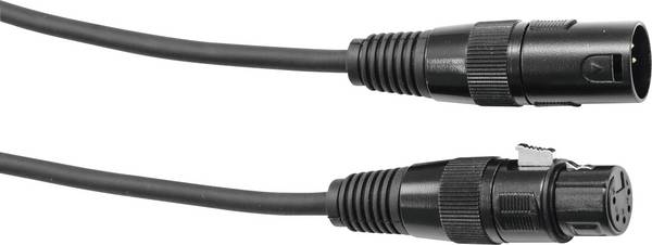Eurolite  DMX propojovací kabel [1x XLR zástrčka 5pólová  - 1x XLR zástrčka 5pólová ] 10 m