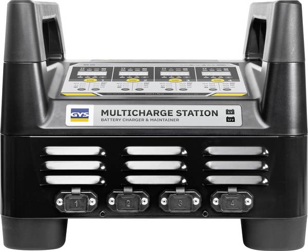 GYS MULTICHARGE-STATION 4x10A / Pb-Li 083578 nabíječka, dílenská nabíječka, nabíječka autobaterie 6 V, 12 V 10 A