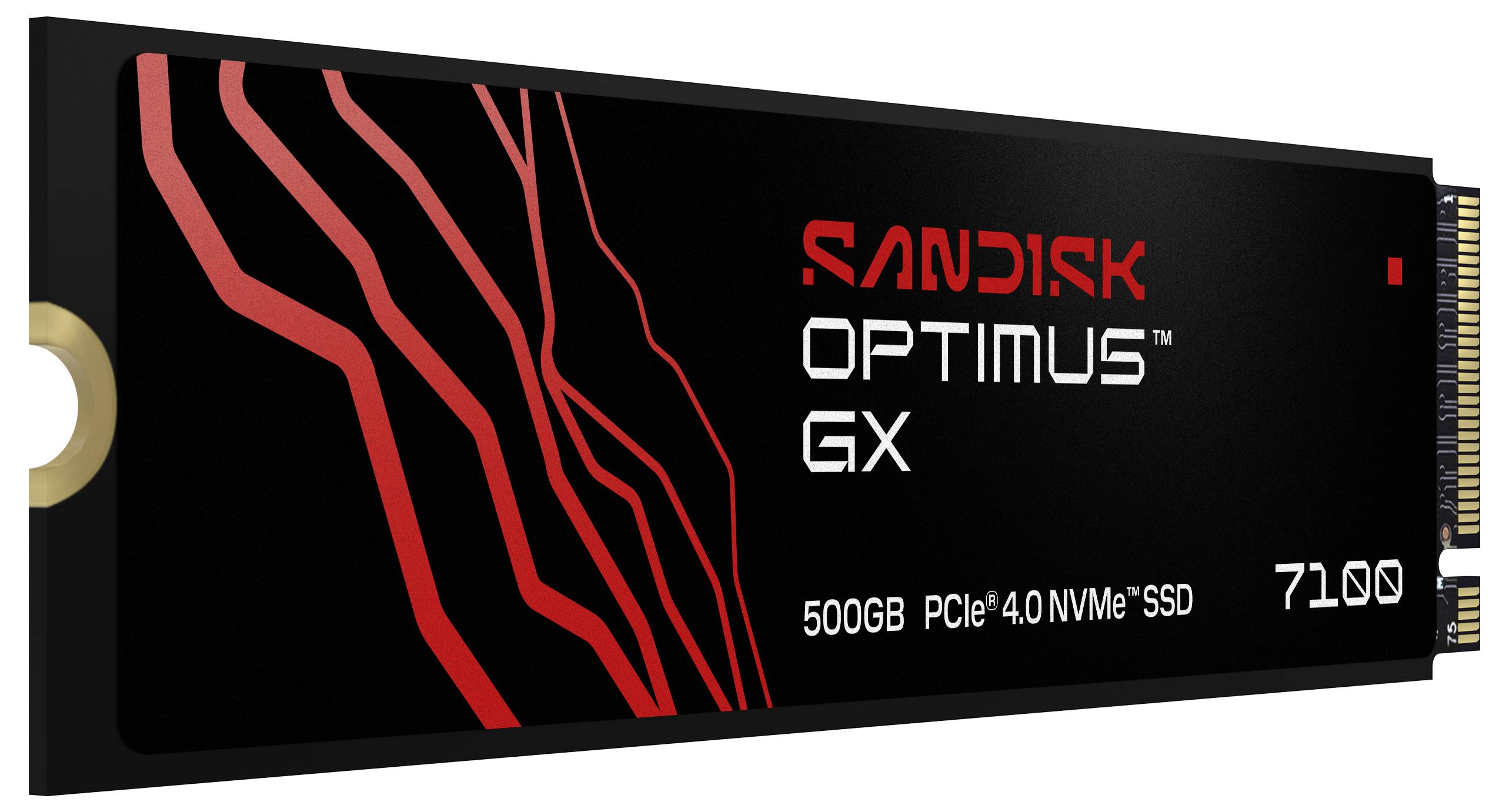SanDisk Optimus GX 7100 500 GB interní SSD disk NVMe/PCIe M.2 PCIe NVMe 4.0 x4 Retail SDSP71500GAN-000E0-3