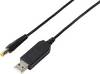 VOLTCRAFT USB měnič napětí, DC/DC měnič, s DC adaptérem, Dutá zástrčka: 5,5 x 2.1 mm., Černá