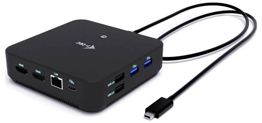 Itec USB-C® dokovací stanice I-TEC USB-C DP Dual HDMI DS + Charger-2