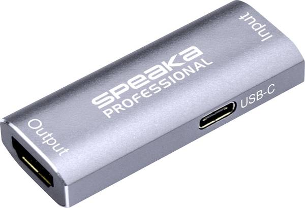 SpeaKa Professional SP-HDMIR-200 HDMI™ Zesilovač HDMI  25 m