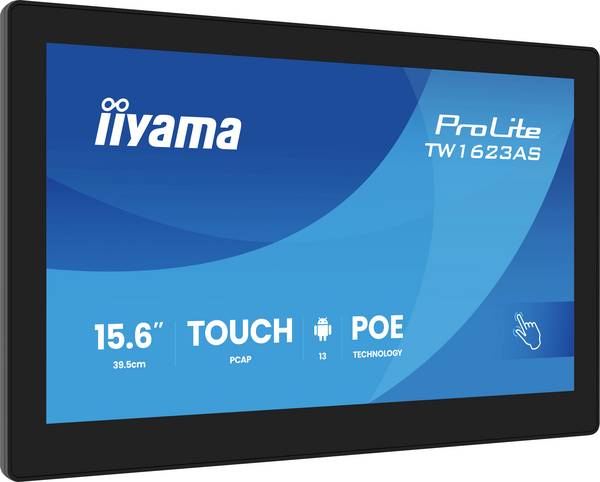 Iiyama ProLite displej Digital Signage  39.5 cm 15.6 palec 1920 x 1080 Pixel 24/7