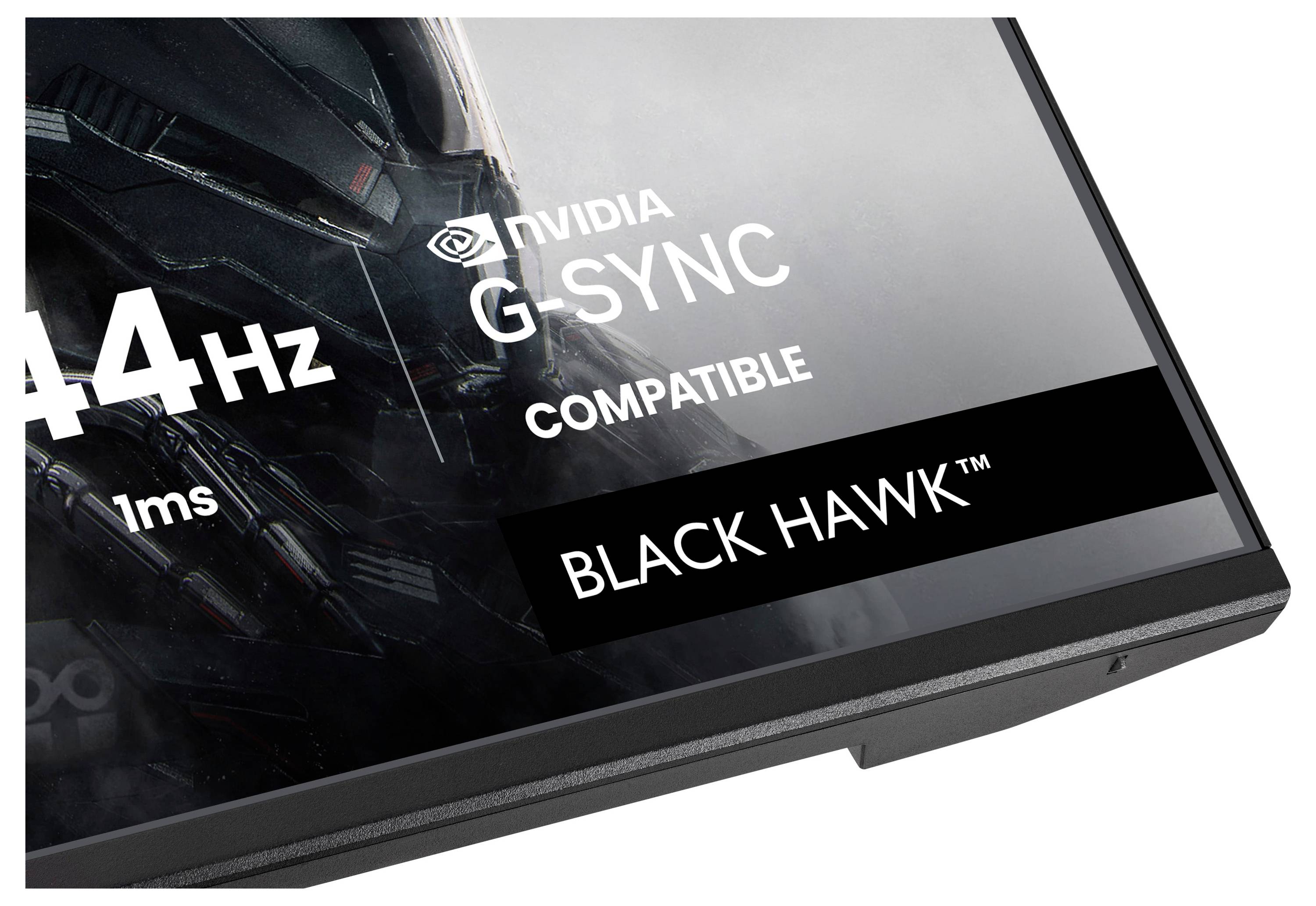 Iiyama 27" IPS Gaming, G-Master Black Hawk, Fre herní monitor 68.6 cm (27 palec)2560 x 1440 Pixel, 16:9, 1 ms, IPS LED-4