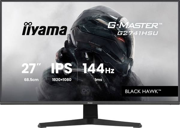 Iiyama G-MASTER herní monitor 68.6 cm (27 palec)1920 x 1080 Pixel, 16:9, 1 ms, IPS LED