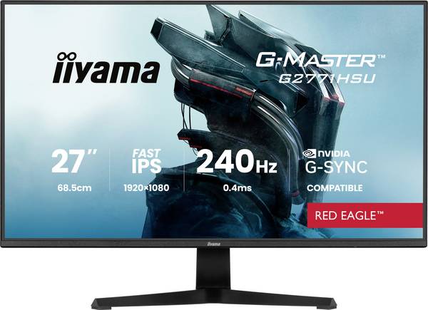Iiyama G-MASTER herní monitor 68.6 cm (27 palec)1920 x 1080 Pixel, 16:9, 0.4 ms, IPS LED