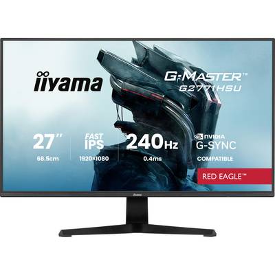 iiyama G-Master G27F7HSU, 27", Fast IPS, 1920x1080, 240Hz, 0.4ms, NVIDIA G-SYNC kompatibilní, Red Eagle.
