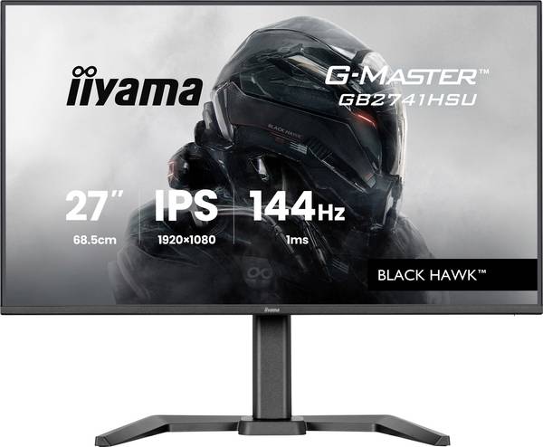 Iiyama G-MASTER herní monitor 68.6 cm (27 palec)1920 x 1080 Pixel, 16:9, 1 ms, VA LED