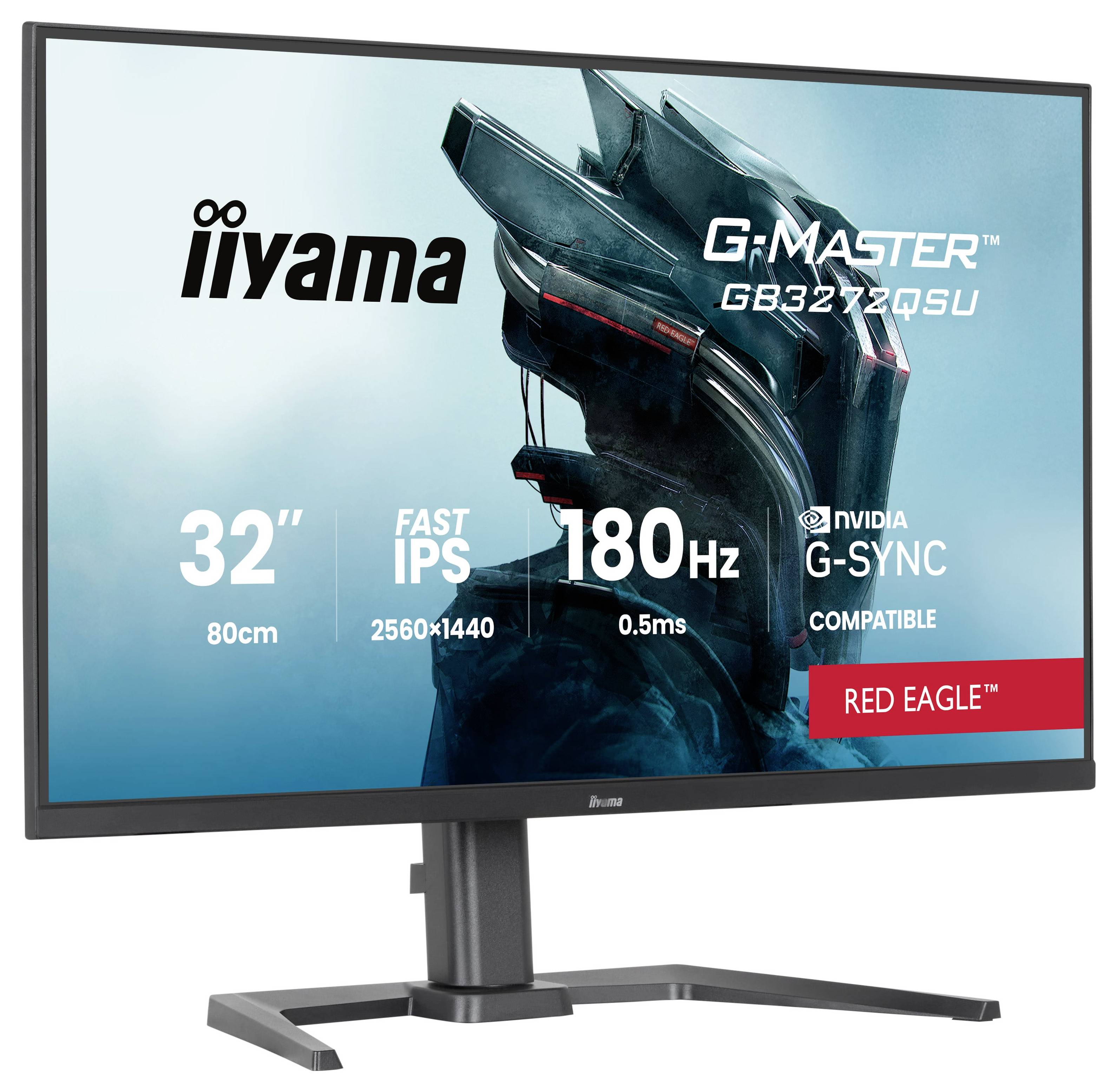 Iiyama G-MASTER herní monitor 80 cm (31.5 palec)2560 x 1440 Pixel, 16:9, 0.5 ms, IPS LED-2