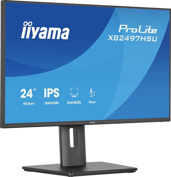 Iiyama ProLite LED monitor 60.5 cm (23.8 palec)1920 x 1080 Pixel, 16:9, 4 ms, IPS LED