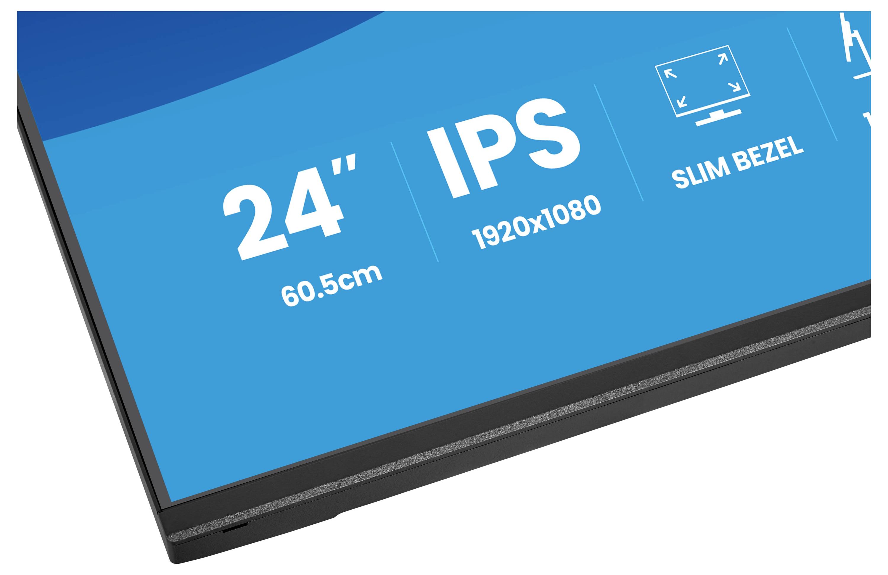 Iiyama ProLite LED monitor 60.5 cm (23.8 palec)1920 x 1080 Pixel, 16:9, 4 ms, IPS LED-9