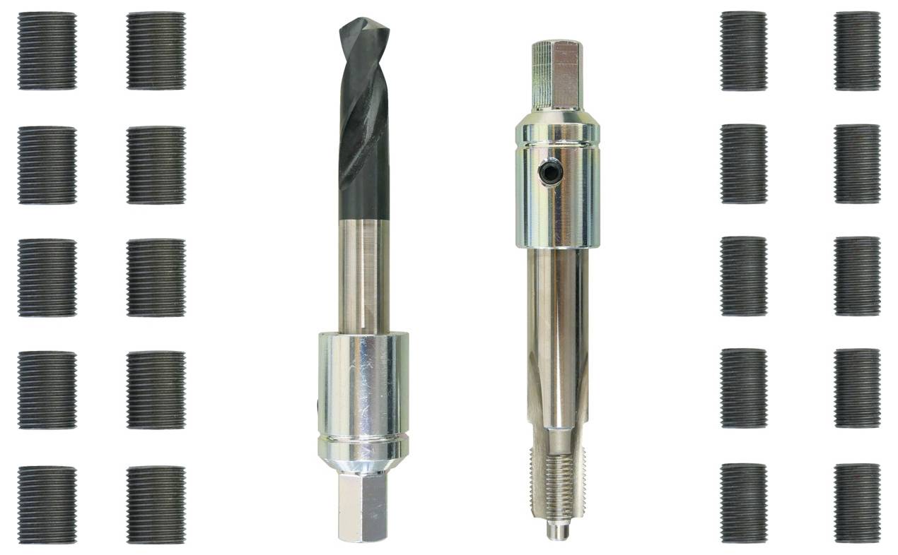 Gedore Automotive 3431843 Sada závitových svíček KL-0132-57 k, univerzální, M8x1 + M10x1-1