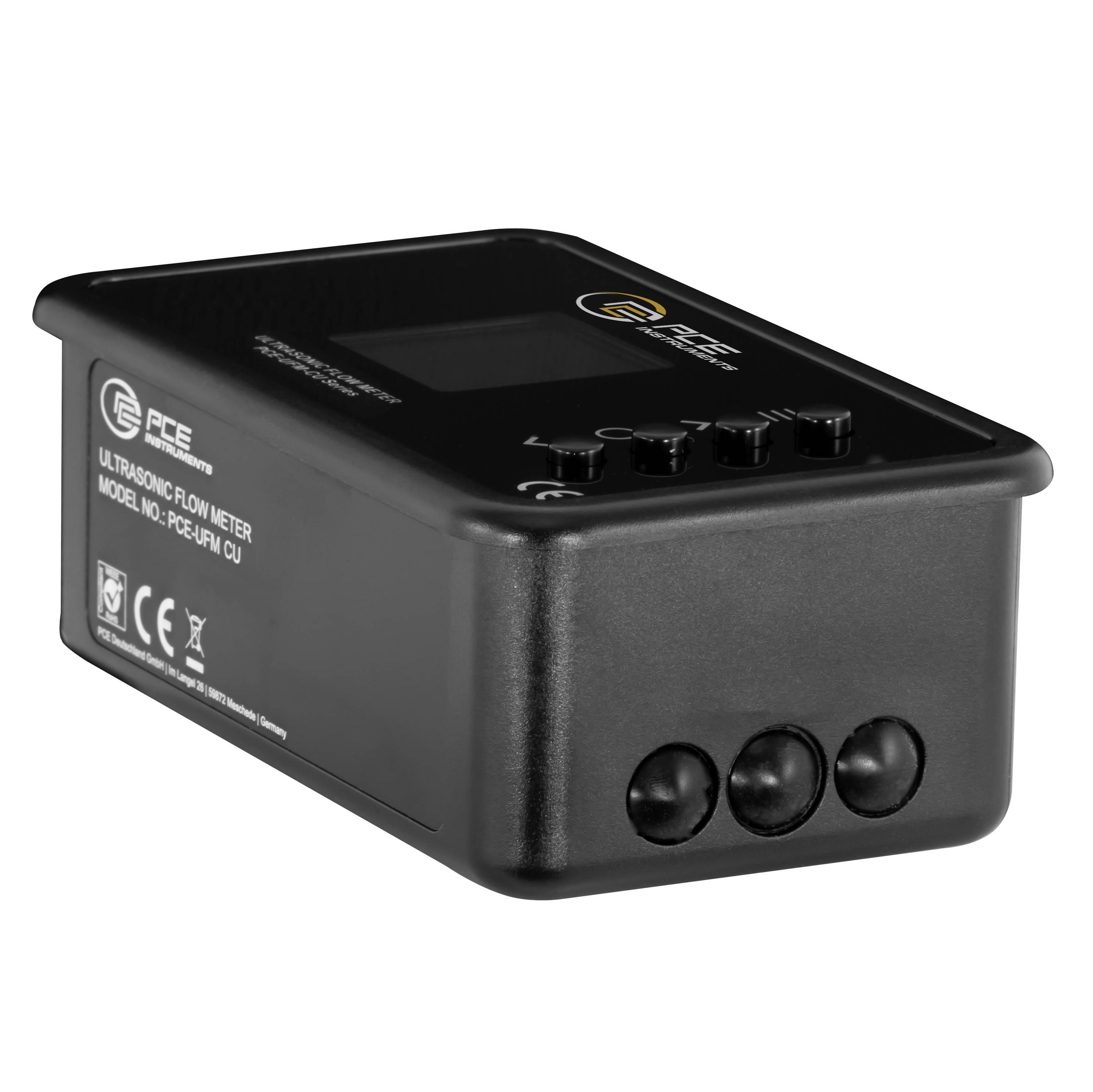 PCE Instruments Průtokový měřič PCE-UFM 20PVC Provozní napětí (rozsah): 44 - 57 V/DC Měřicí rozsah: 0.03 - 5 m/s 1 ks