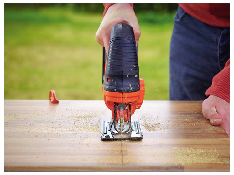 Black & Decker akumulátorová přímočará pila , bez akumulátoru, bez nabíječky, 18 V, BDCJS18N-XJ-1