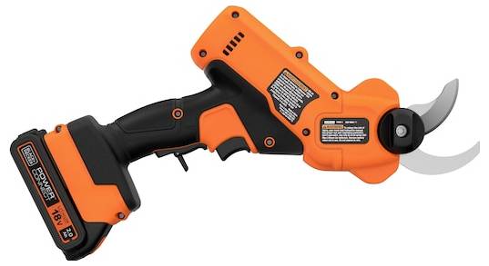 Black & Decker BCPP18D1-QW akumulátor Akumulátorové zahradnické nůžky + akumulátor, vč. nabíječky 18 V Li-Ion-4