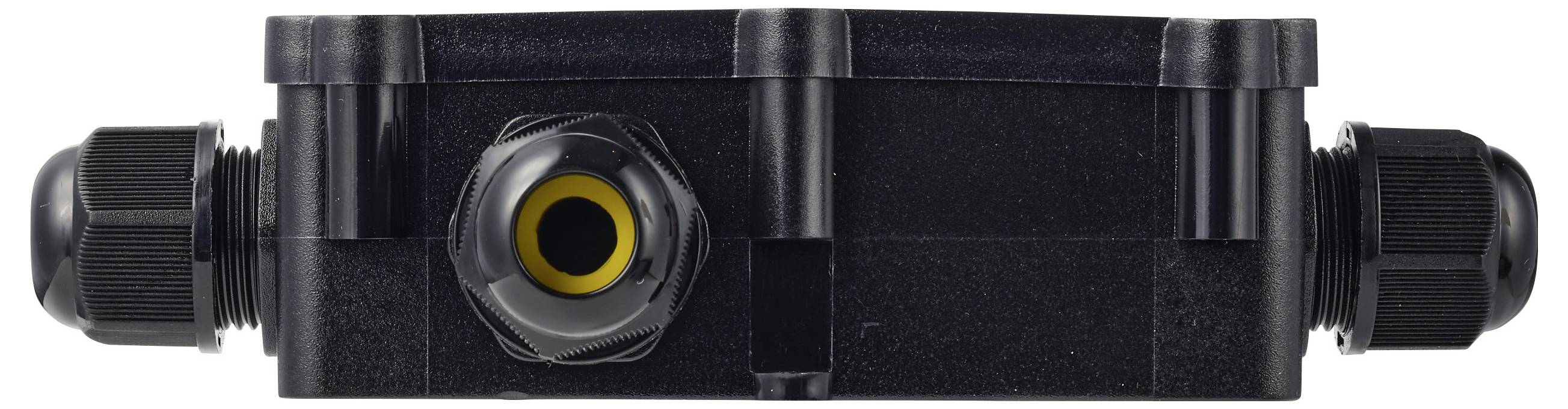 TRU Components zásuvka pro odkládání IP68, vodotěsné 3 vstupy, 0,5 - 2,5 m² TC-14745272 černá TRU COMPONENTS Množství: 1-2