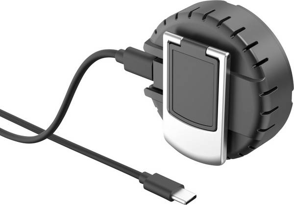 Hama bezdrátová indukční nabíječka 25 W  00201756  Výstup Qi standard černá
