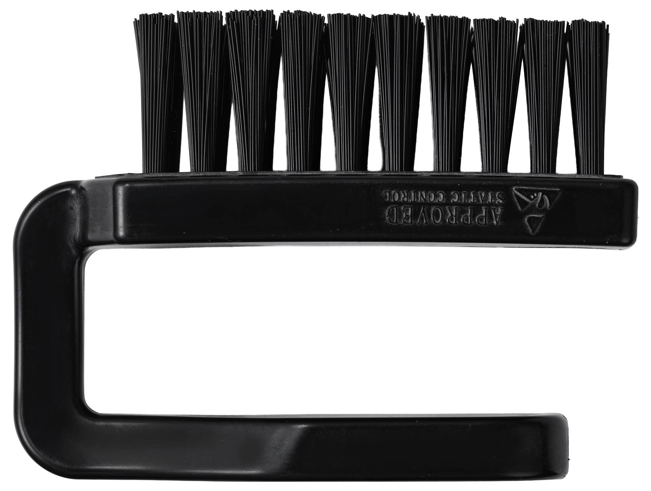 TRU COMPONENTS ESD kartáč (d x š x v) 90 x 40 x 70 mm délka štětin: 21 mm Plocha kartáče, šířka: 67 mm Plocha kartáče, d-1