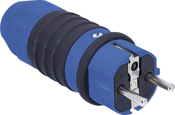 AS Schwabe 62300 zástrčka   230 V černá, modrá IP54