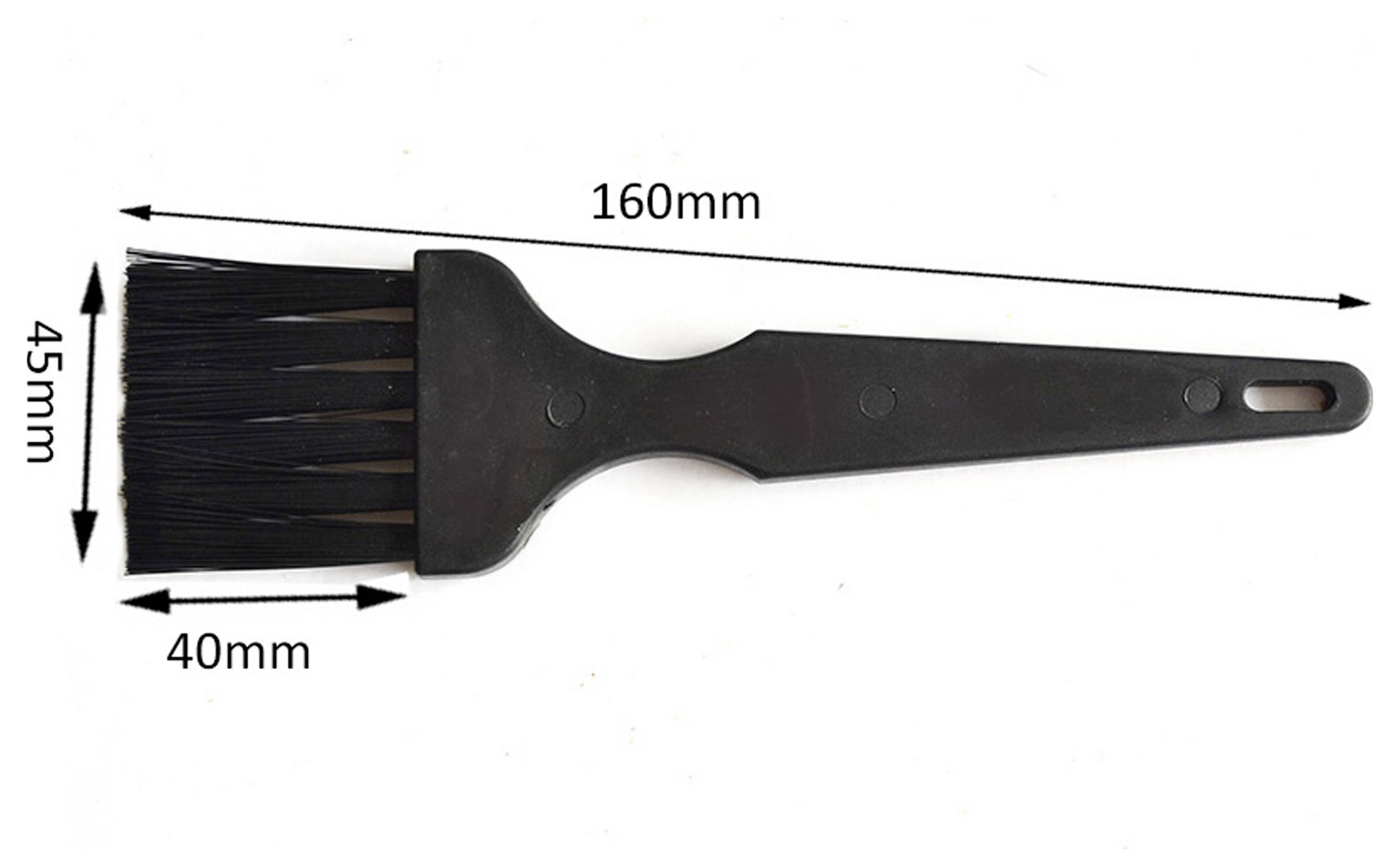 TRU COMPONENTS ESD kartáč (d x š x v) 160 x 55 x 15 mm délka štětin: 40 mm Plocha kartáče, šířka: 45 mm Plocha kartáče, -4