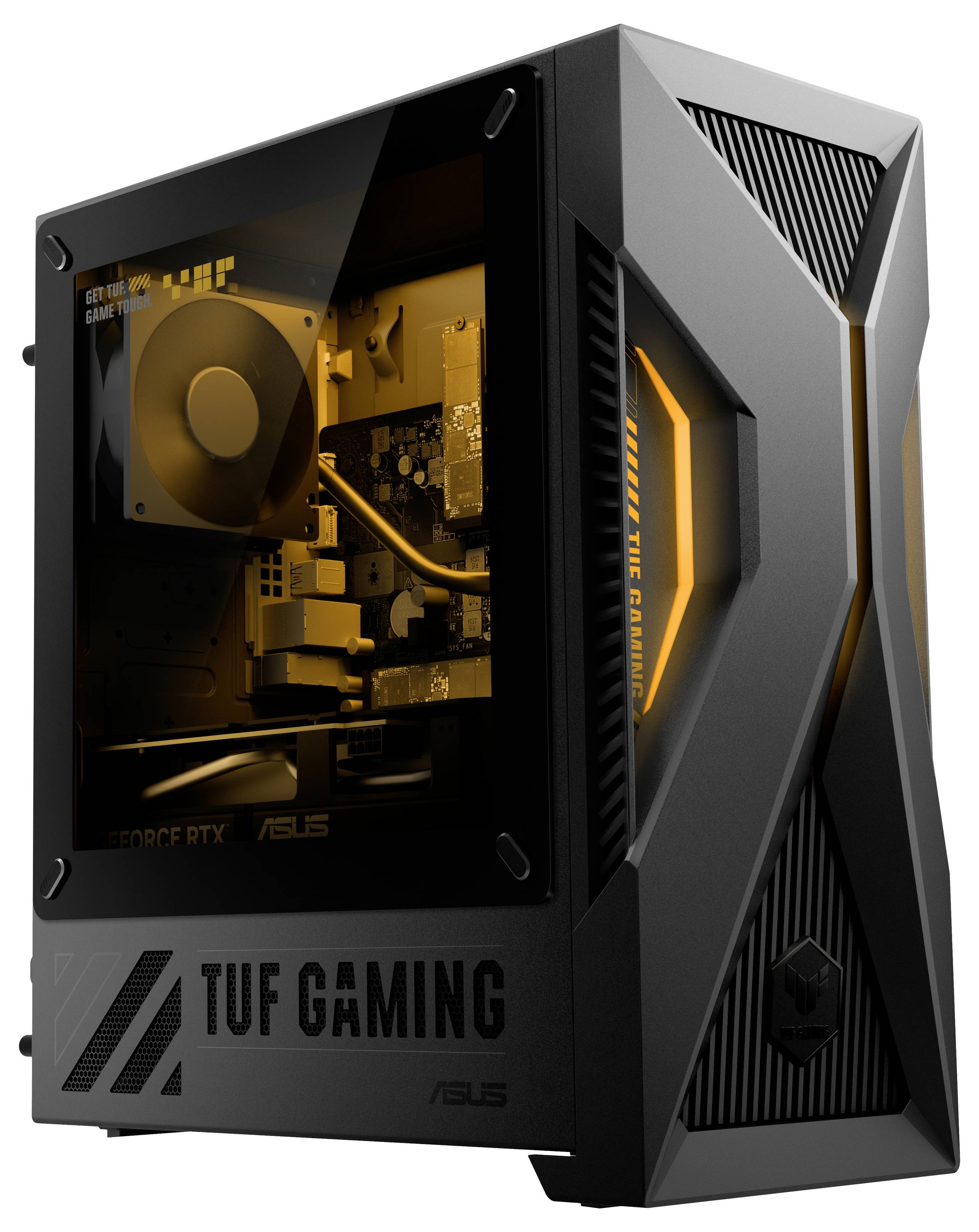 Asus Gaming PC TUF Gaming T500 AMD Ryzen 7 260 5.1 GHz 16 GB RAM 1 TB SSD AMD AMD Radeon Graphics Nvidia NVIDIA GeForce -1