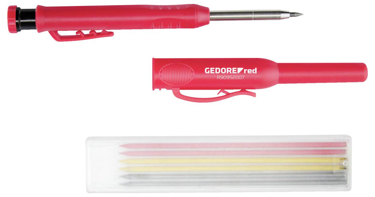 Gedore R90952007 značka hlubokých děr červená 1 ks-1