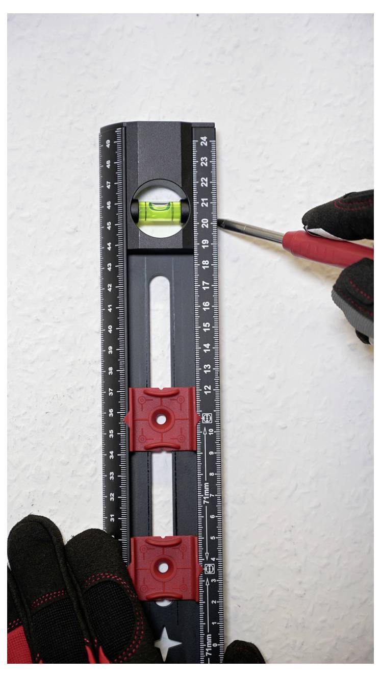Gedore R90952007 značka hlubokých děr červená 1 ks-6