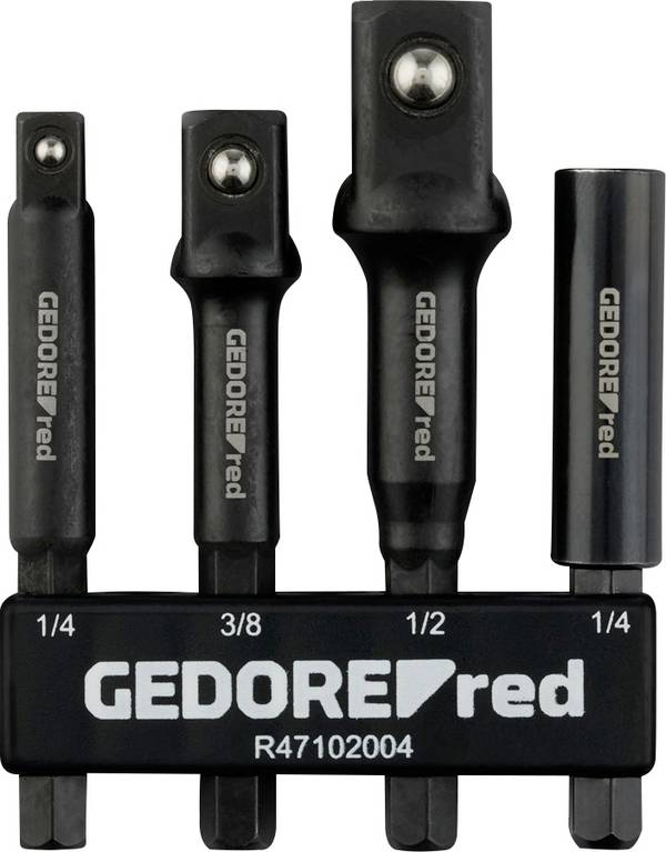Gedore  bitový adaptér, 1/4" , 3/8" , 1/2" , R47102004