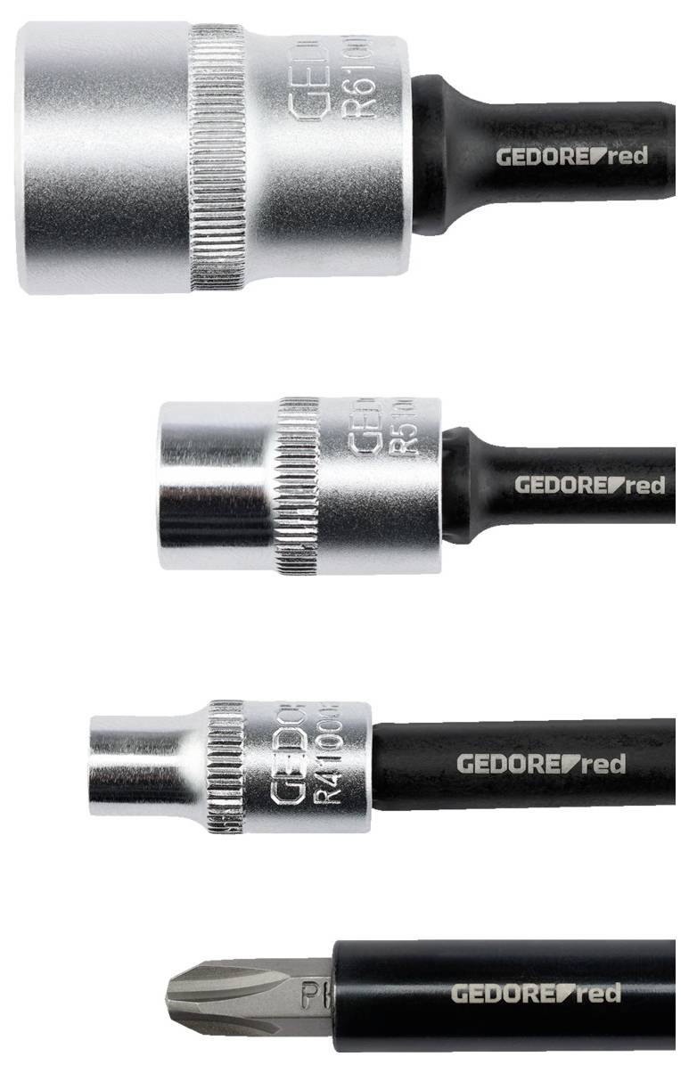 Gedore bitový adaptér, 1/4" , 3/8" , 1/2" , R47102004-2