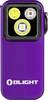 OLight Oclip Pro (Purple) Oclip Pro (Purple) LED mini kapesní svítilna s klipem na opasek 500 lm 144 h 53 g