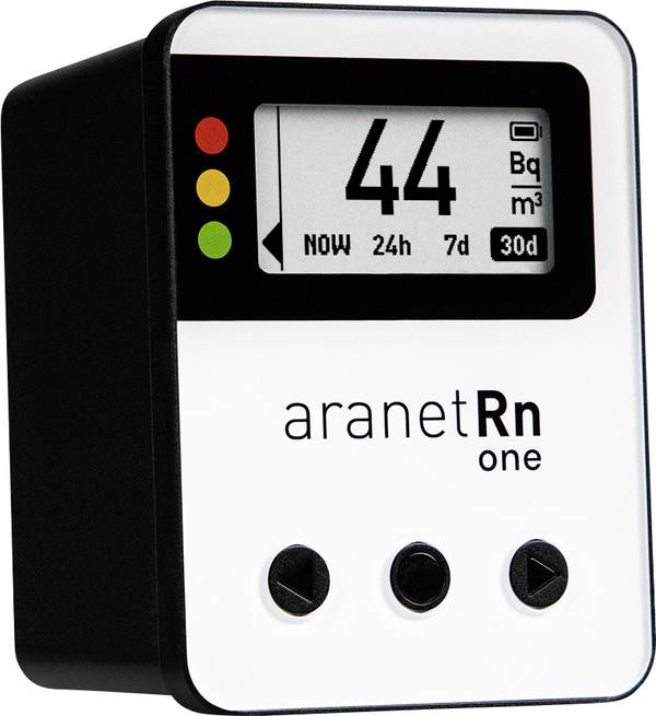 aranet  radonový měřič , 0 - 4000 Bq/m³