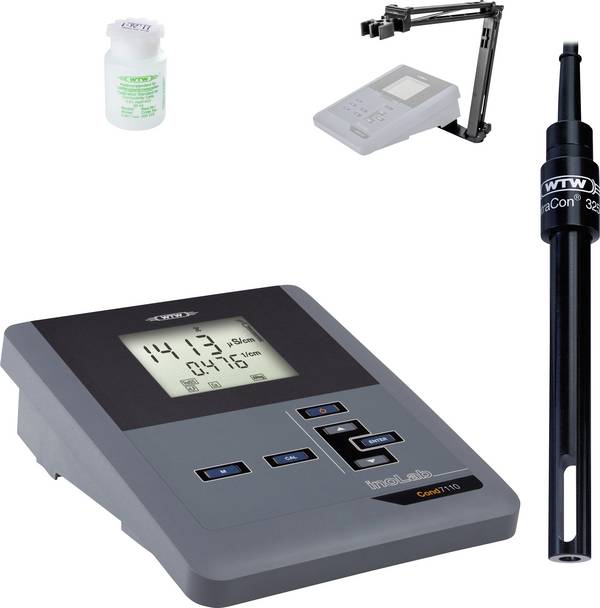 WTW inoLab® Cond 7110 SET 1 měřič vodivosti  vodivost , teplota, TDS;, salinita, odpor