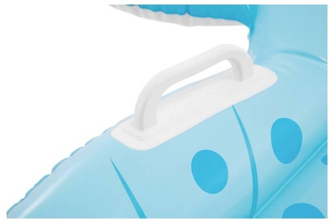 Intex Nafukovací matrace Intex Axoll s nidným designem a držadly nabízí dětem od 3 let zábavné vodní vlastnosti - zatíži-2