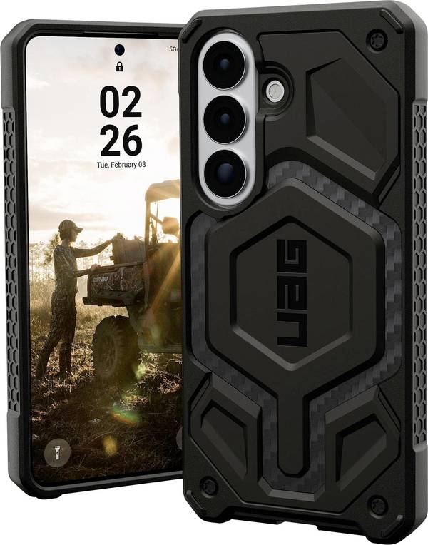 Urban Armor Gear Monarch Pro Case Samsung Galaxy S26 karbonová Kompatibilní s MagSafe, s magnetickým modulem 214515114242
