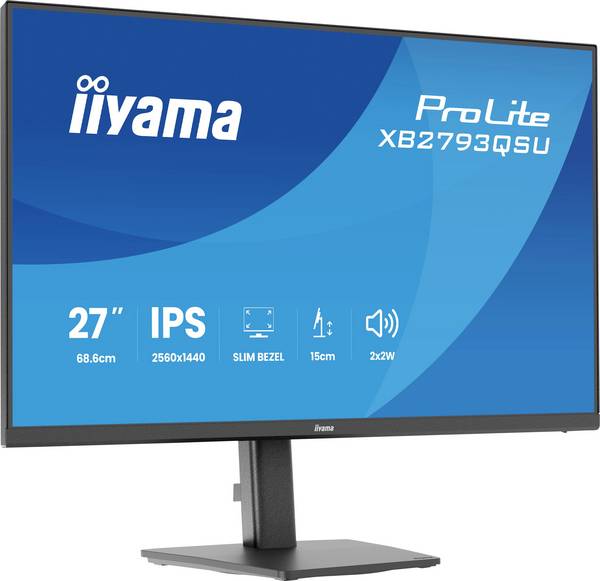 Iiyama ProLite LED monitor 68.6 cm (27 palec)16:9, VA LED