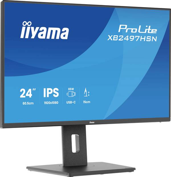 Iiyama ProLite LED monitor 60.5 cm (23.8 palec)16:9, 1 ms, VA LED