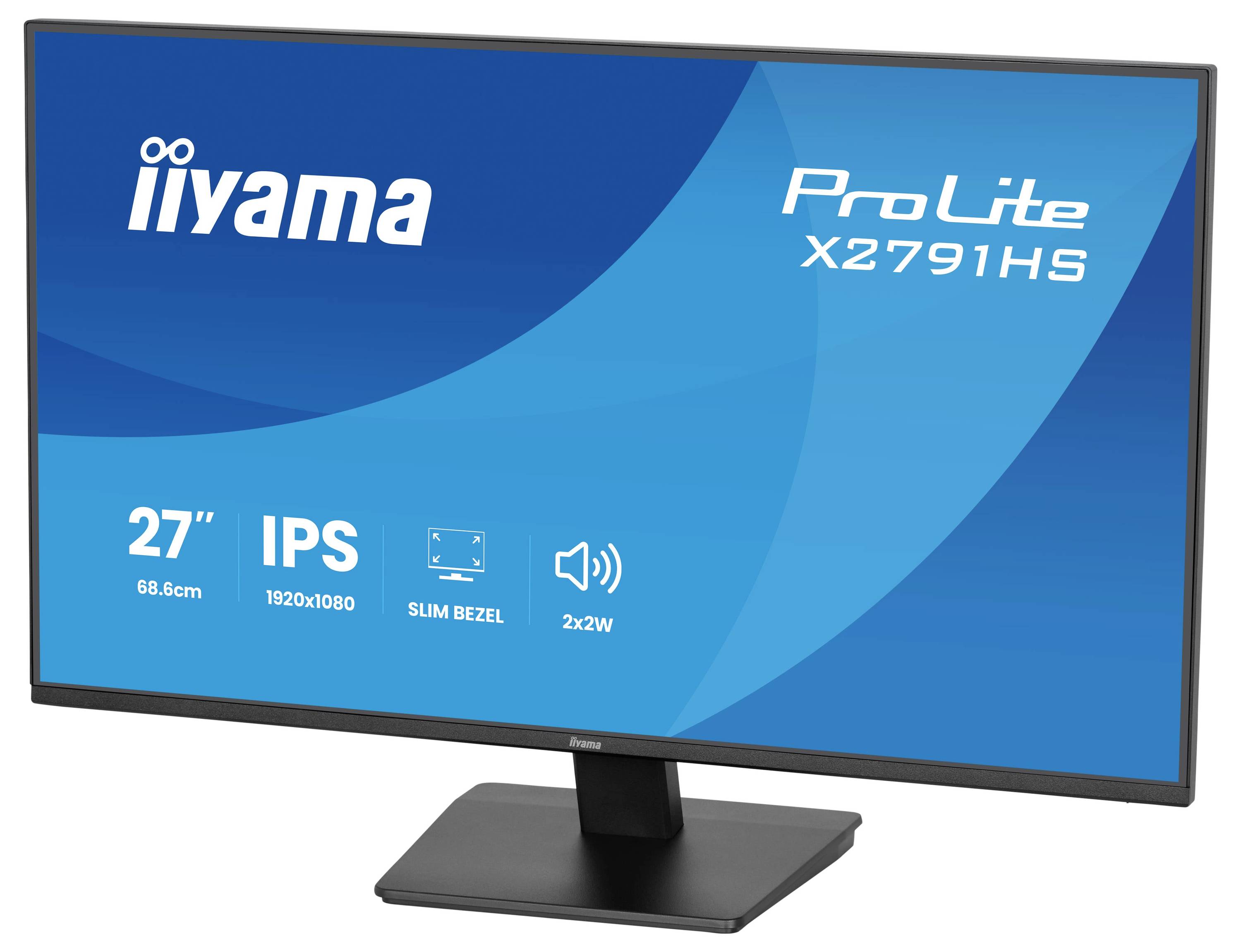 Iiyama ProLite T2438MSC dotykový monitor, 24 palců, technologie PCAP, odolné pouzdro, matný povrch proti odlesku, 60,5 cm displej.
