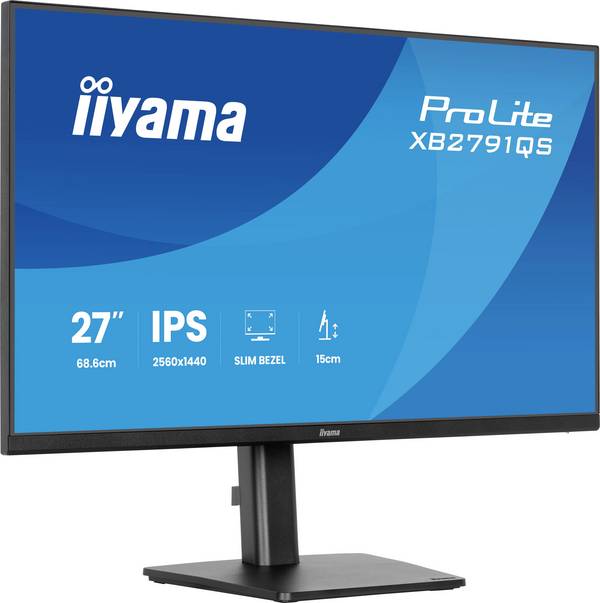 Iiyama ProLite LED monitor 68.6 cm (27 palec)2560 x 1440 Pixel, 16:9, VA LED