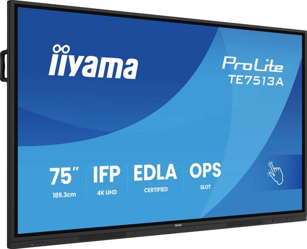 Iiyama  displej Digital Signage Energetická třída (EEK2021): G (A - G) 189.3 cm 75 palec