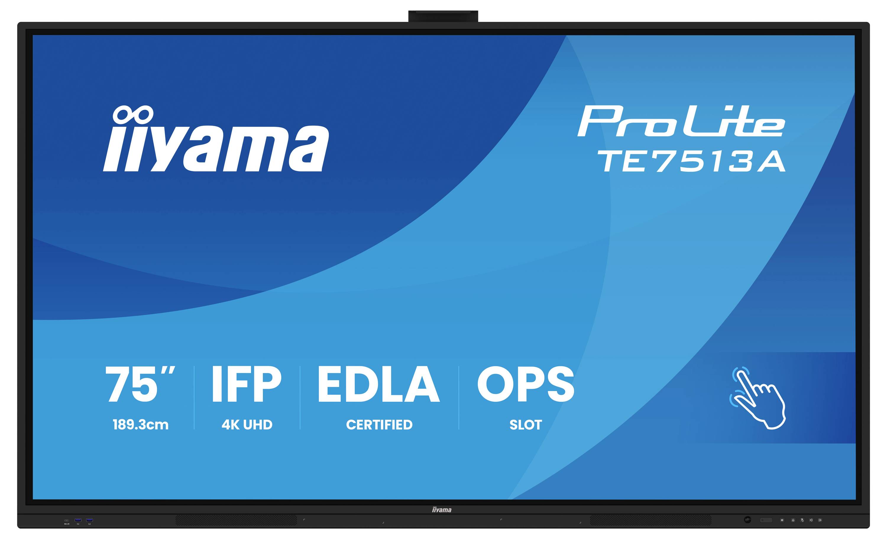 Iiyama displej Digital Signage Energetická třída (EEK2021): G (A - G) 189.3 cm 75 palec-2
