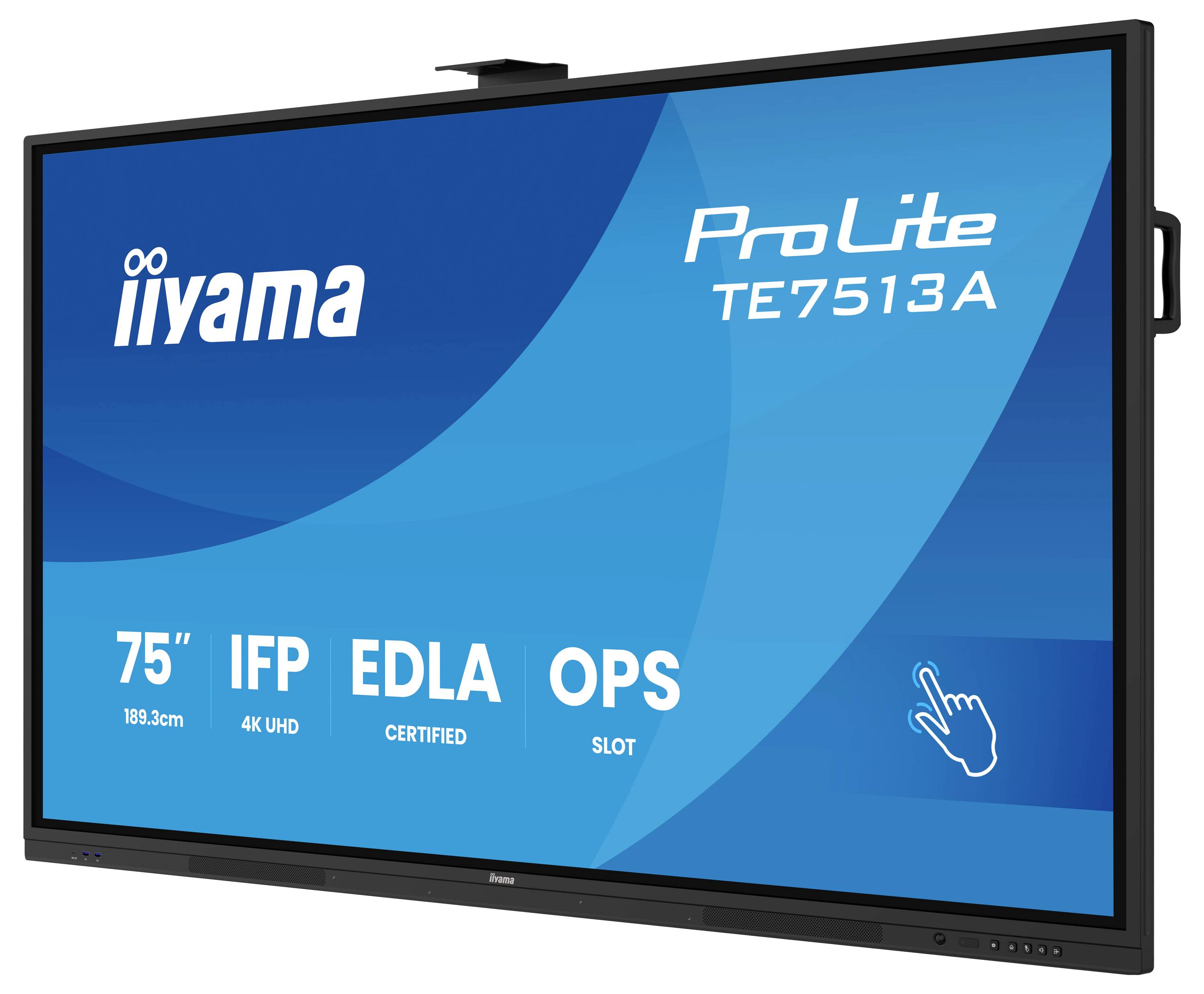 Iiyama displej Digital Signage Energetická třída (EEK2021): G (A - G) 189.3 cm 75 palec-5