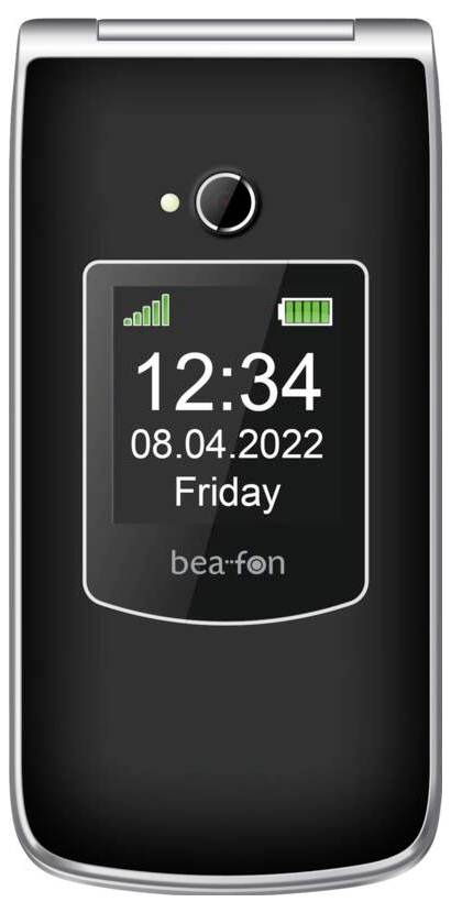beafon SL605 2G telefon pro seniory - véčko tlačítko SOS, Funkce SOS, nabíjecí stanice černá-2