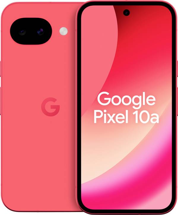 Google Pixel 10a 256GB smartphone 256 GB, 16 cm (6.3 palec), červená, Android™ 16, dual SIM