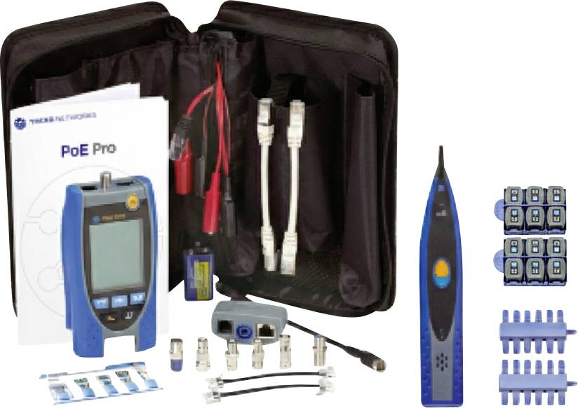 Trend Networks Verdrahtungstester-Kit tester kabelů, POEPRO-MAPKIT-0
