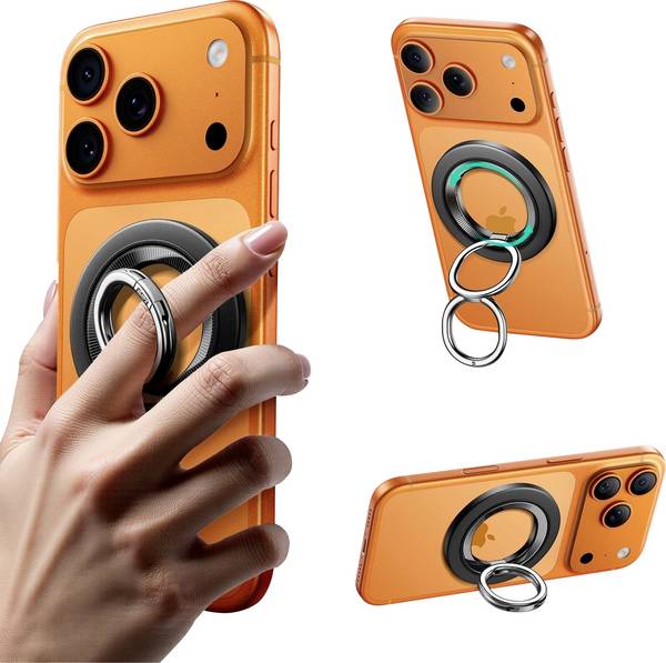 ESR HaloLock Phone Grip Stand 360  stojan na mobilní telefon černá