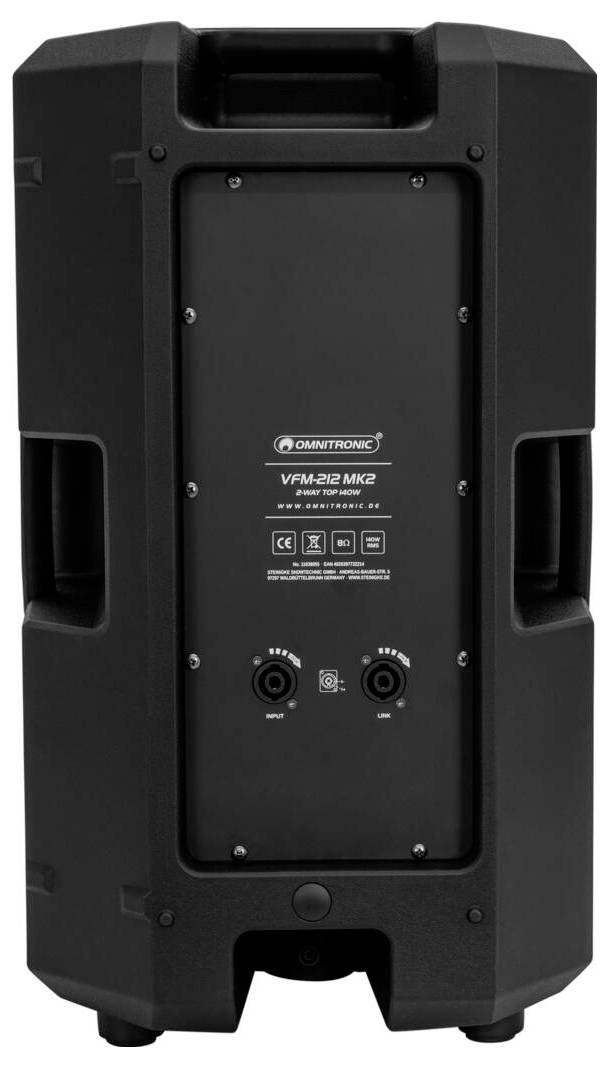 Omnitronic VFM-212 MK2 pasivní PA reproduktor 30 cm 12 palec 140 W 1 ks-3