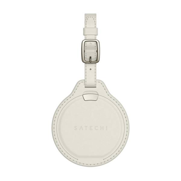 Satechi Vegan-Leather FindAll Luggage pouzdro na pas s trackerem písková