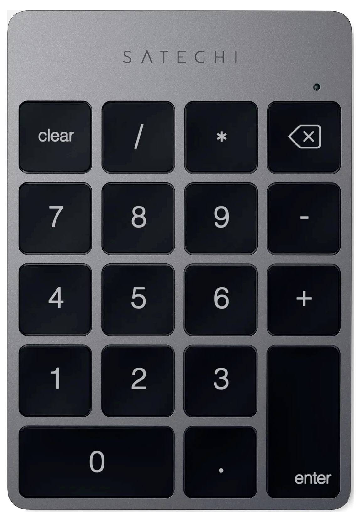 Satechi Satechi Slim Wireless Keypad Space Gray bezdrátový číselná klávesnice šedá-1