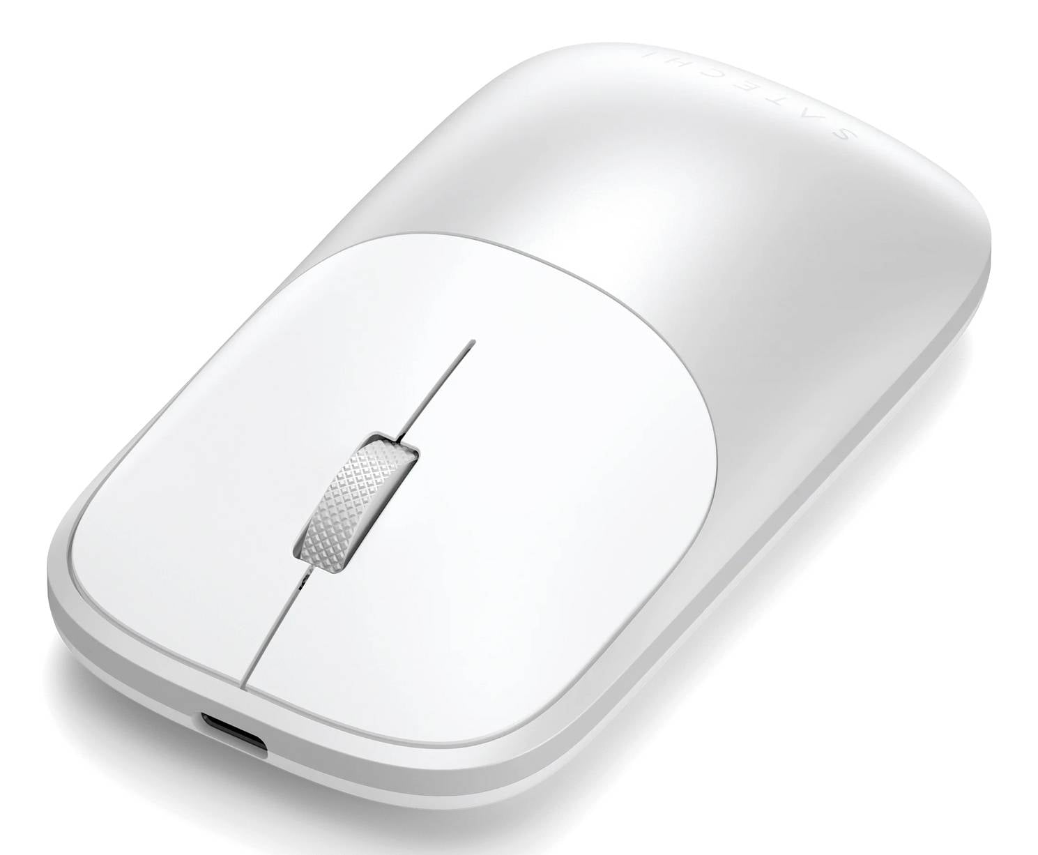 Satechi Slim EX Wireless Mouse Silver myš, přenos bezdrátový, 4 tlačítko, stříbrná-0
